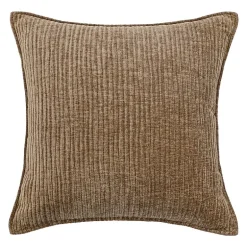 Regal Home Lila Ribbed Down Alt 20x20 Square Throw Pillow