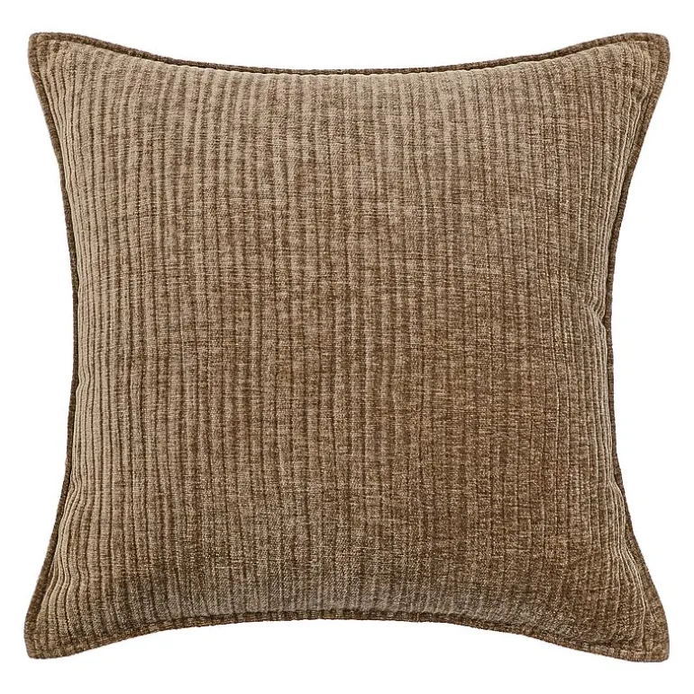Regal Home Lila Ribbed Down Alt 20x20 Square Throw Pillow