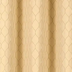 Regal Home Mackenna Jacquard Grommet Top Light-Filtering Set of 2 Curtain Panel