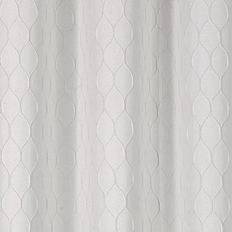 Regal Home Mackenna Jacquard Grommet Top Light-Filtering Set of 2 Curtain Panel