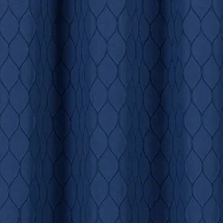 Regal Home Mackenna Jacquard Grommet Top Light-Filtering Set of 2 Curtain Panel