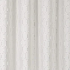 Regal Home Mackenna Jacquard Grommet Top Light-Filtering Set of 2 Curtain Panel