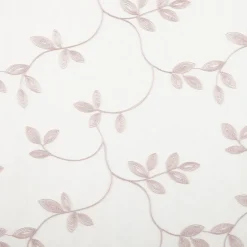 Regal Home Meadow Rod Pocket Embroidered Sheer Single Curtain Panel