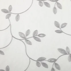 Regal Home Meadow Rod Pocket Embroidered Sheer Single Curtain Panel