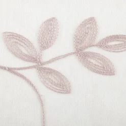 Regal Home Meadow Rod Pocket Embroidered Sheer Single Curtain Panel