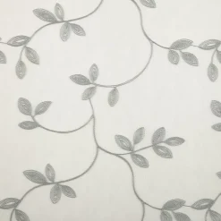 Regal Home Meadow Rod Pocket Embroidered Sheer Single Curtain Panel