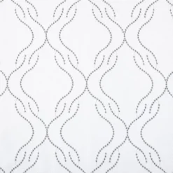 Regal Home Sterling Matte Grommet Top Sheer Curtain Panel