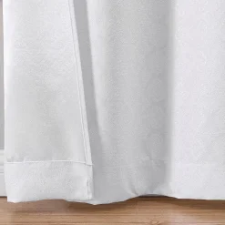 Regal Home Tobias Grommet Top Energy Saving Embossed Blackout Set of 2 Curtain Panel