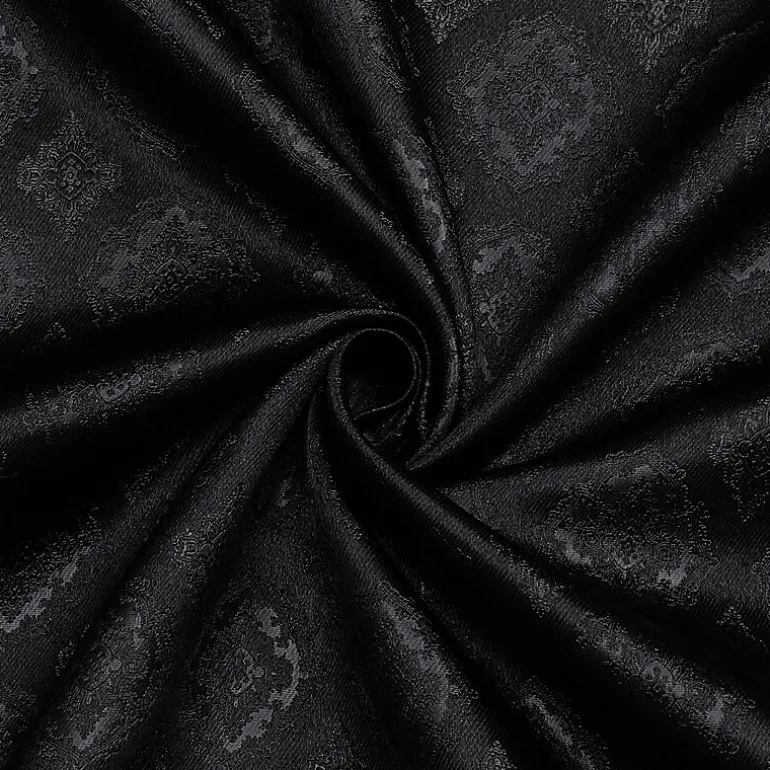Regal Home Tobias Grommet Top Energy Saving Embossed Blackout Set of 2 Curtain Panel
