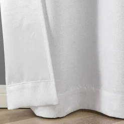 Regal Home Vista Embossed Grommet Top Energy Saving Embossed Blackout Set of 2 Curtain Panel