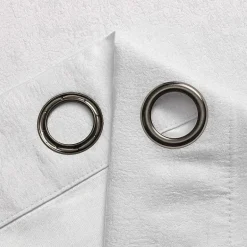 Regal Home Vista Embossed Grommet Top Energy Saving Embossed Blackout Set of 2 Curtain Panel