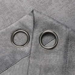 Regal Home Vista Embossed Grommet Top Energy Saving Embossed Blackout Set of 2 Curtain Panel