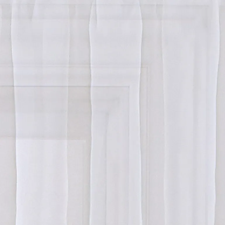 Regal Home Voile Solid Rod Pocket Ascot Valance