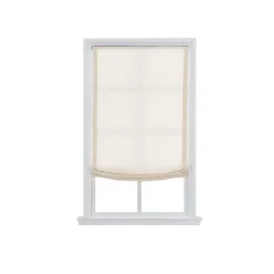 Relaxed Cordless Light-Filtering Roman Shade
