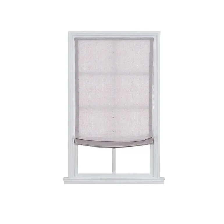 Relaxed Cordless Light-Filtering Roman Shade