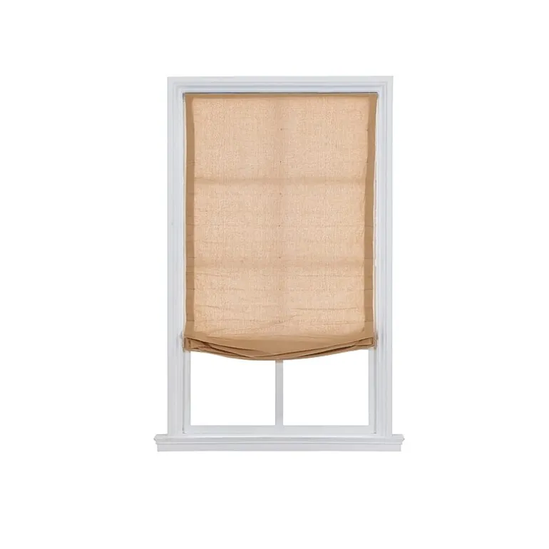Relaxed Cordless Light-Filtering Roman Shade