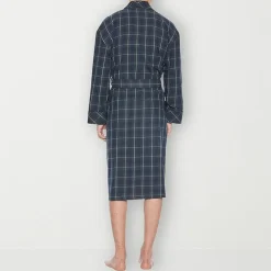 Residence Mens Big Flannel Long Sleeve Long Length Robe