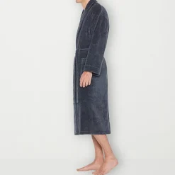 Residence Mens Big Fleece Long Sleeve Long Length Robe