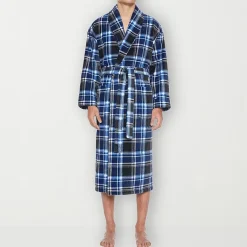Residence Mens Big Fleece Long Sleeve Long Length Robe