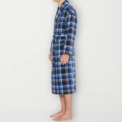 Residence Mens Big Fleece Long Sleeve Long Length Robe