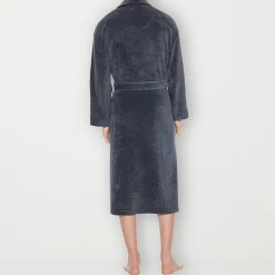 Residence Mens Big Fleece Long Sleeve Long Length Robe