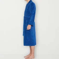 Residence Mens Big Fleece Long Sleeve Long Length Robe