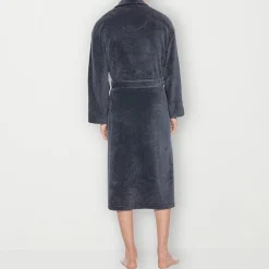 Residence Mens Tall Fleece Long Sleeve Long Length Robe