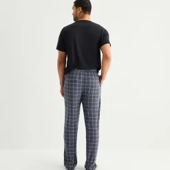 RESTWELL Mens Crew Neck Short Sleeve 2-pc. Pajama Set