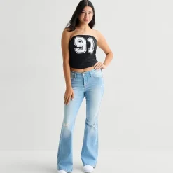 Reversible Womens Juniors Tube Top