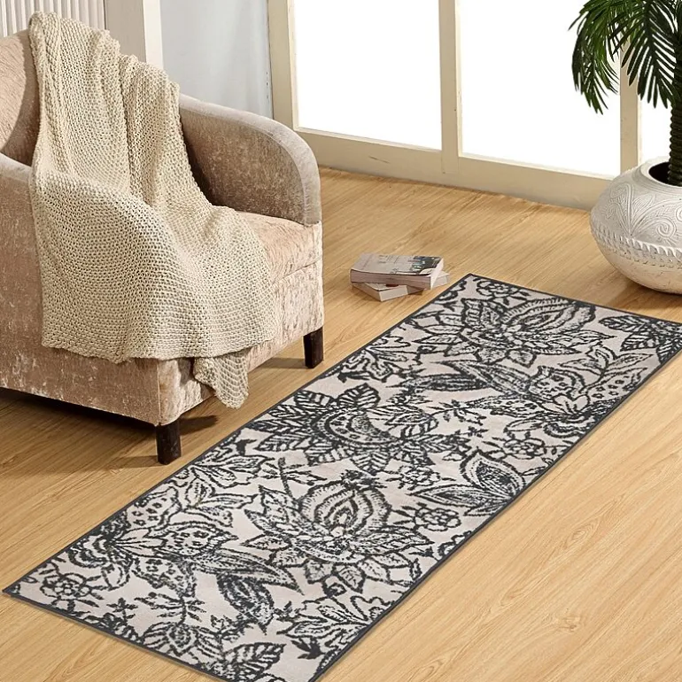 Riviera Home Eden Floral Indoor Rectangular Runner