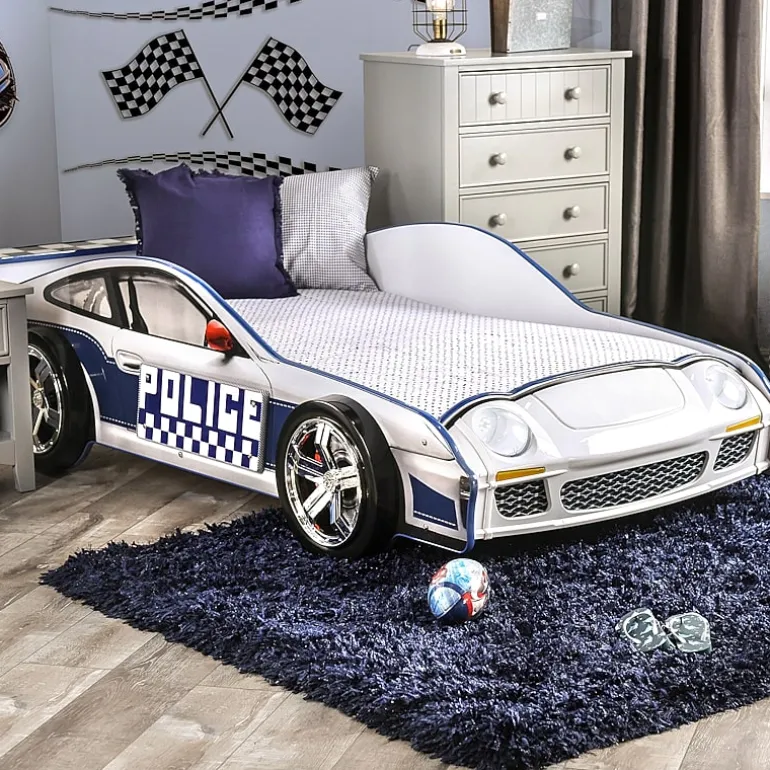 Rixi Wheeled Police Car Platform Bed