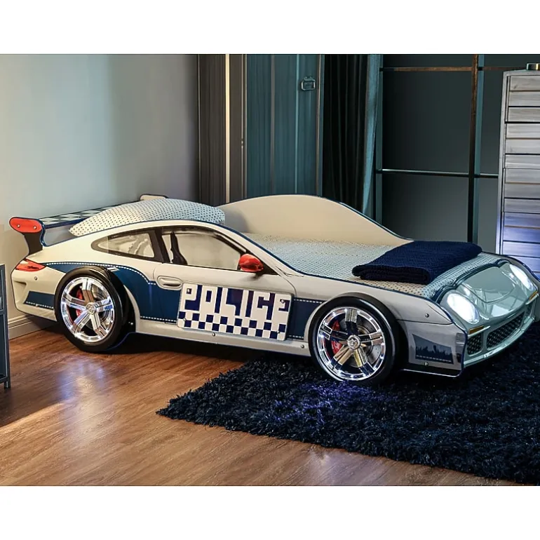 Rixi Wheeled Police Car Platform Bed