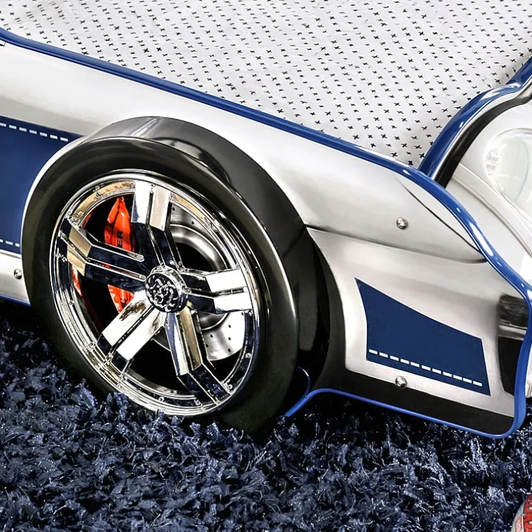 Rixi Wheeled Police Car Platform Bed