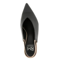 RM Rebecca Minkoff Tiana Womens Pointed Closed Toe Spool Heel Pumps
