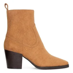 RM Rebecca Minkoff Womens Anne Stacked Heel Booties
