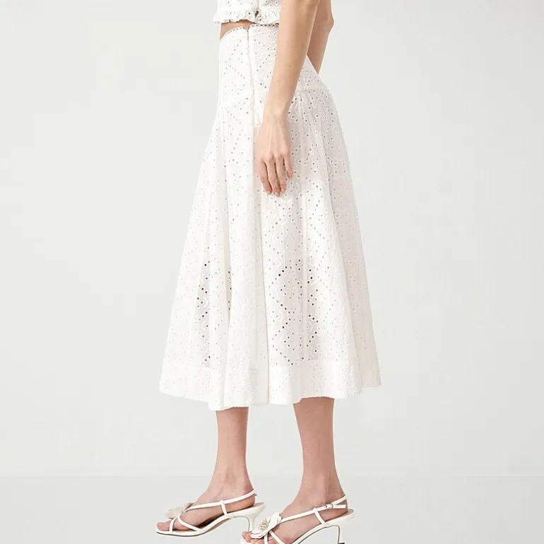 RM Rebecca Minkoff Womens High Rise A-Line Skirt