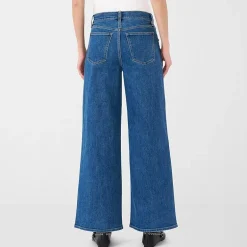 RM Rebecca Minkoff Womens High Rise Wide Leg Jean