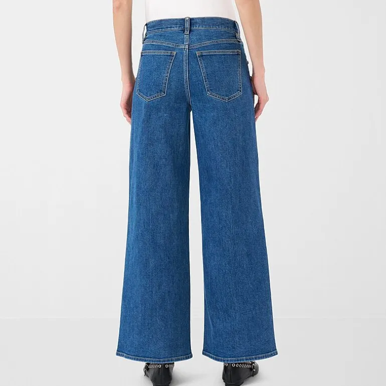 RM Rebecca Minkoff Womens High Rise Wide Leg Jean