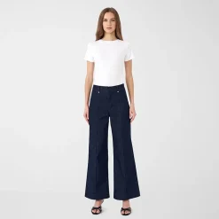 RM Rebecca Minkoff Womens High Rise Wide Leg Jean