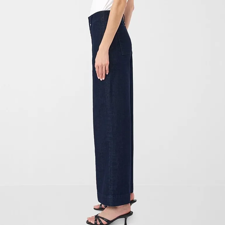 RM Rebecca Minkoff Womens High Rise Wide Leg Jean