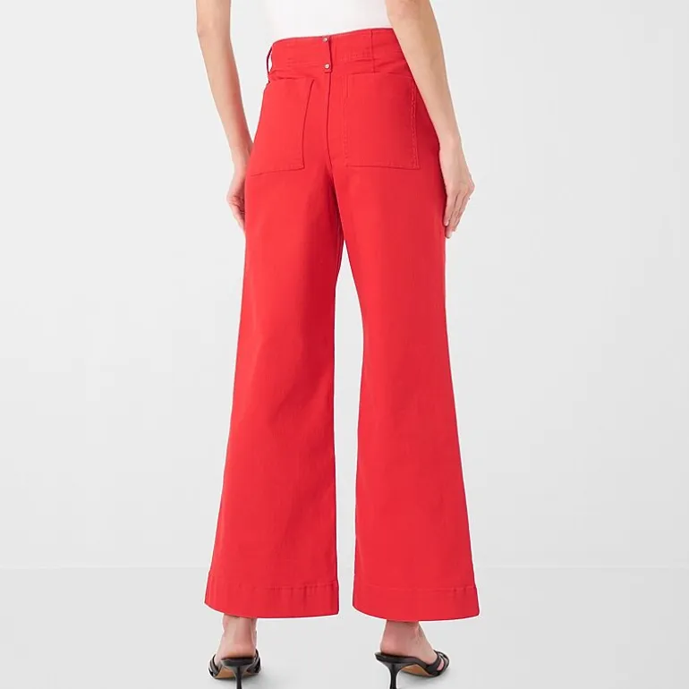 RM Rebecca Minkoff Womens High Rise Wide Leg Jean