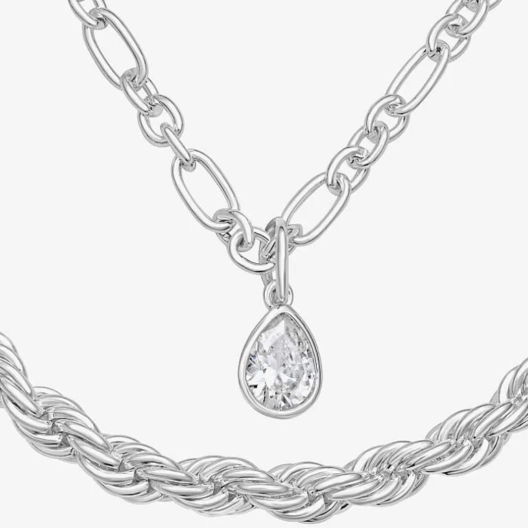 RM Rebecca Minkoff Womens 18 Inch Fashion Chain Necklace