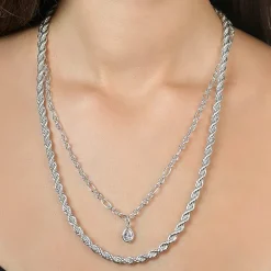 RM Rebecca Minkoff Womens 18 Inch Fashion Chain Necklace