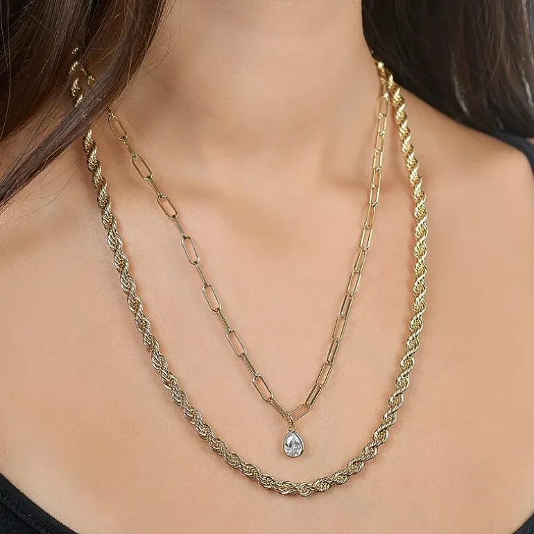 RM Rebecca Minkoff Womens 18 Inch Fashion Chain Necklace