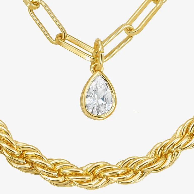 RM Rebecca Minkoff Womens 18 Inch Fashion Chain Necklace