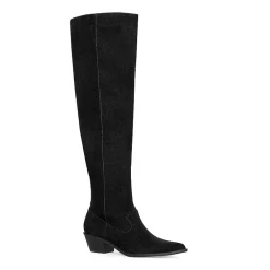 RM Rebecca Minkoff Womens Jenni Block Heel Over the Knee Boots