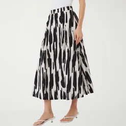 RM Rebecca Minkoff Womens Mid Rise Midi Pencil Skirt