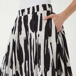 RM Rebecca Minkoff Womens Mid Rise Midi Pencil Skirt