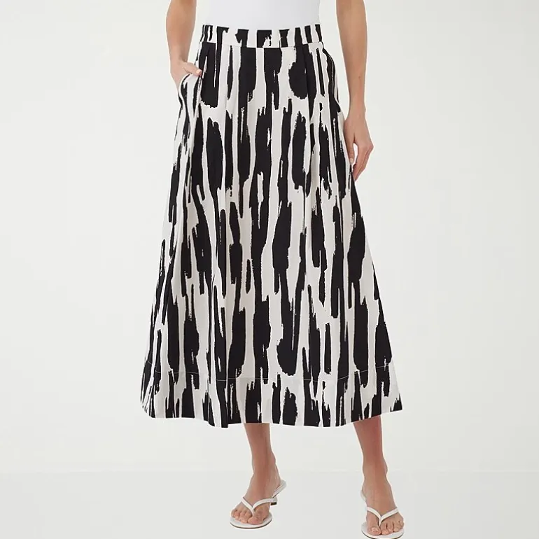 RM Rebecca Minkoff Womens Mid Rise Midi Pencil Skirt