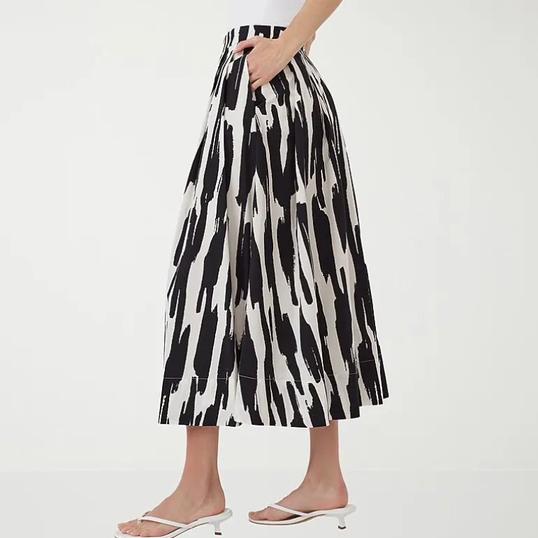 RM Rebecca Minkoff Womens Mid Rise Midi Pencil Skirt
